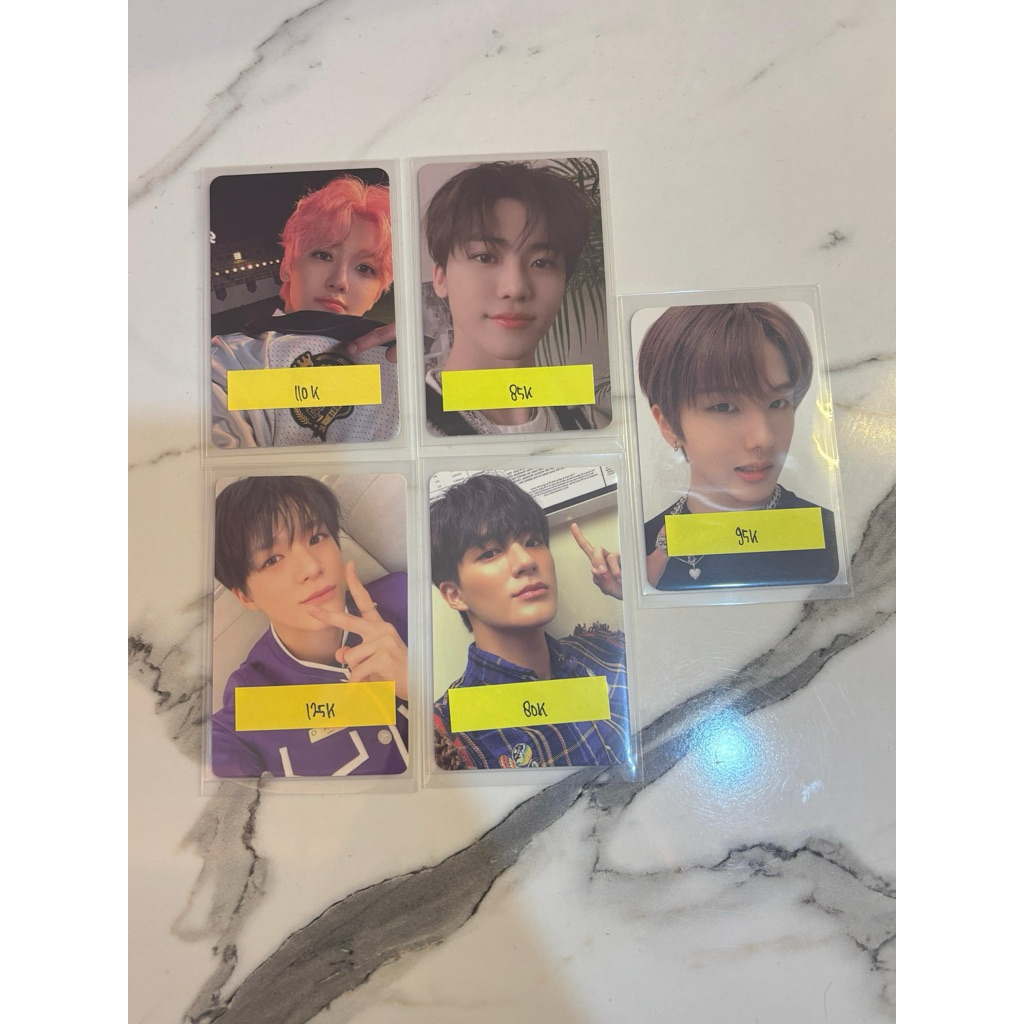 PHOTOCARD OFFICIAL GOOD CONDI JAEMIN ISTJ QR VER, JAEMIN HOT SAUCE PB VER, JUNO SG22, JUNO WINTER 20