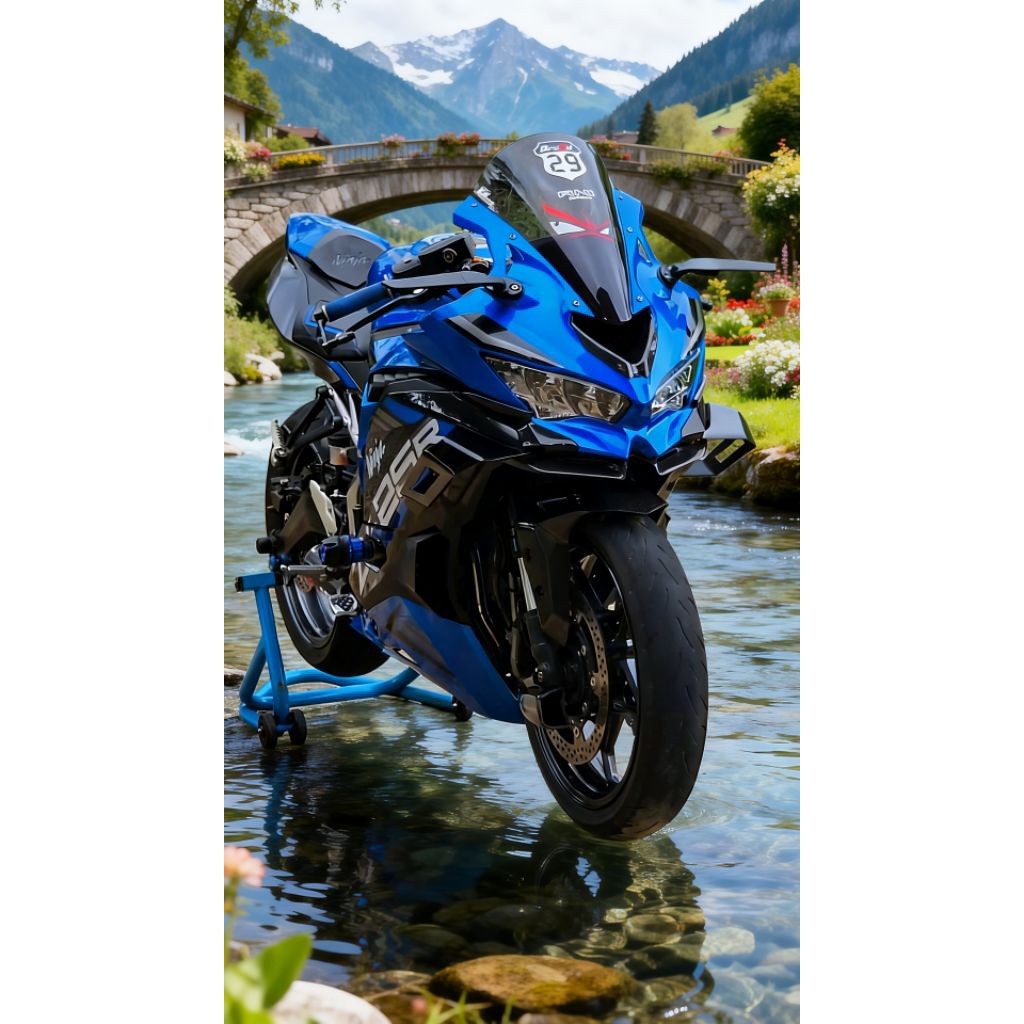 Aero Winglet / Winglet Samping / Side Winglet Bahan Acrylic N250 Fi / R15 V1 - V2 - V3 - V4 / CBR 15