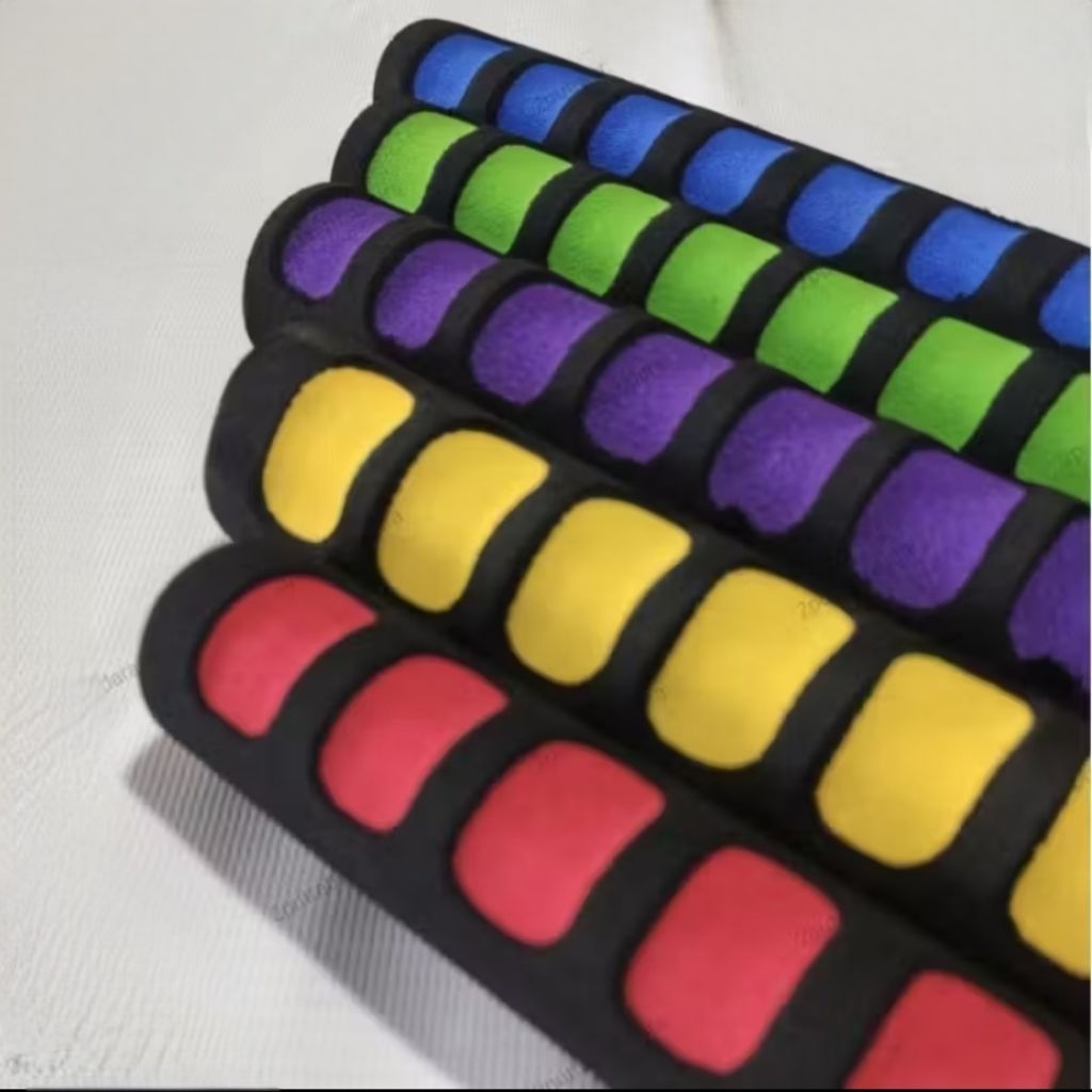 Termurah Promo Handgrip Busa Warna Sepeda Mtb Fixie Motor Handfat Stang Stir Spon Panjang