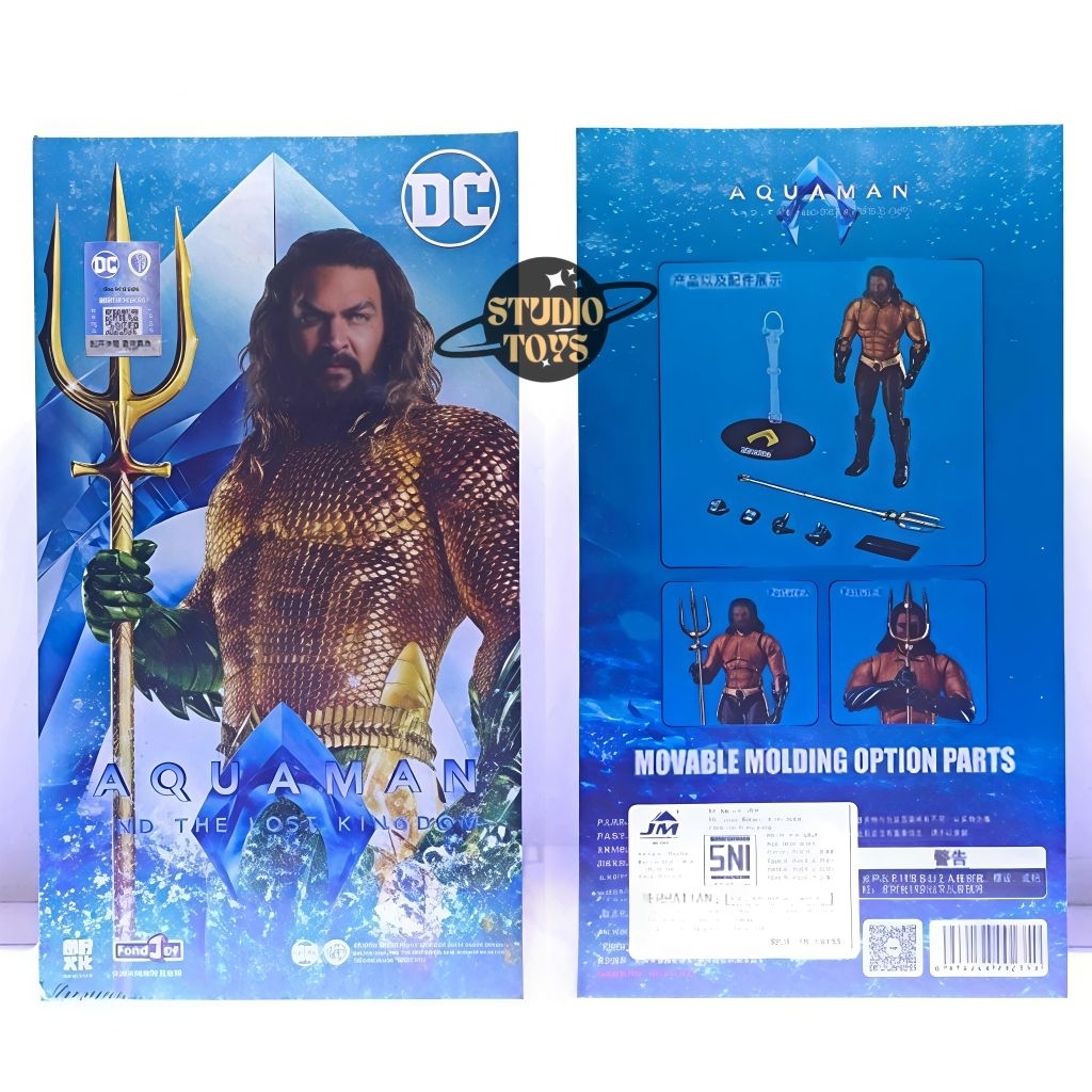 Fondjoy DC Aquaman And The Lost Kingdom Action Figures
