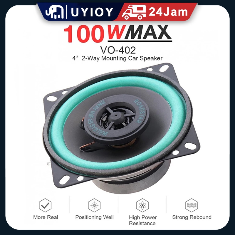Speaker roadstar 4 inch speaker pintu mobil 2 wayy speaker rumah