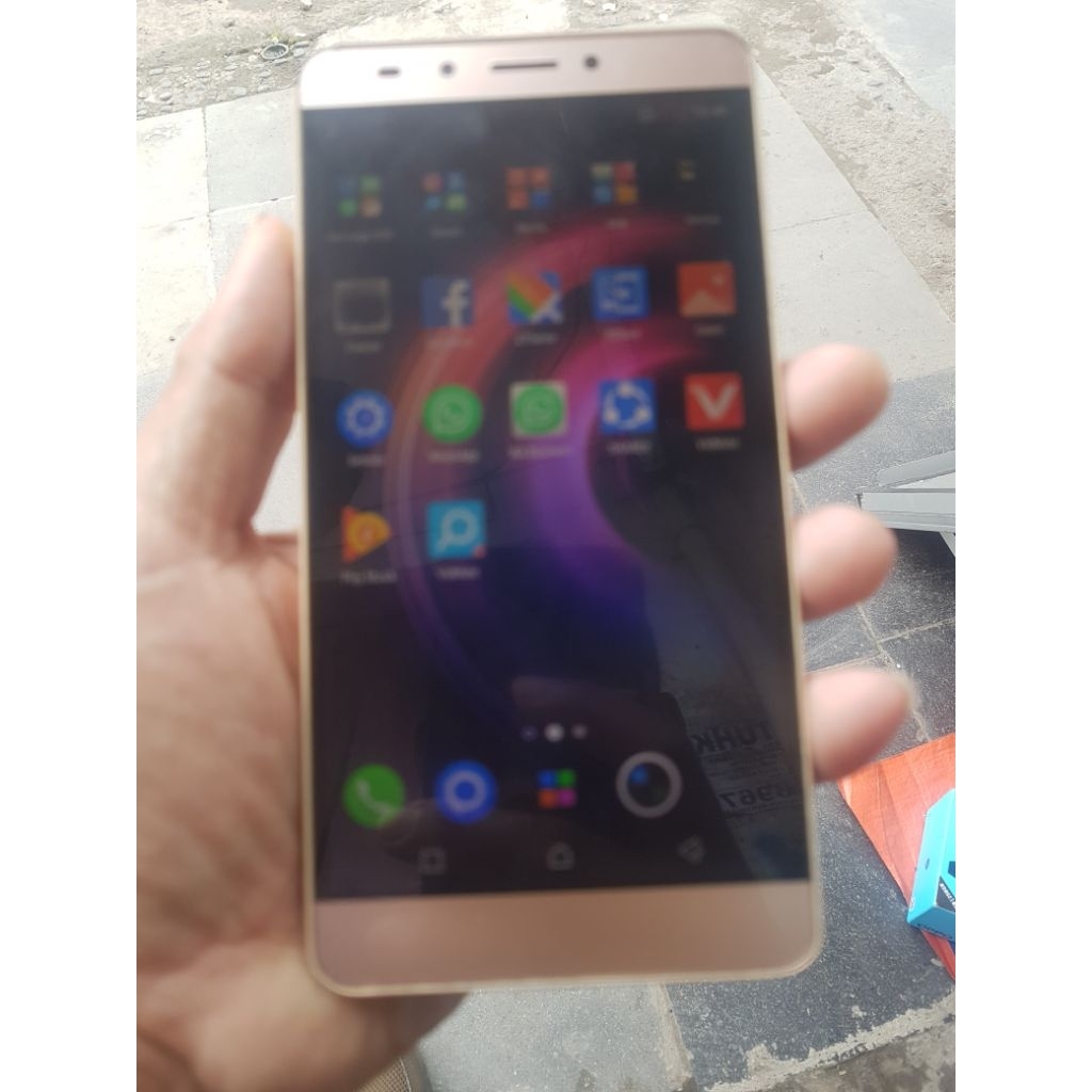 lcd touch screen frame Infinix note 3 pro ORI