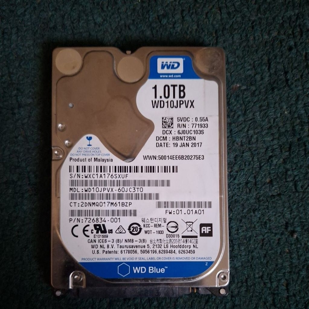 Hardisk laptop 1 tera