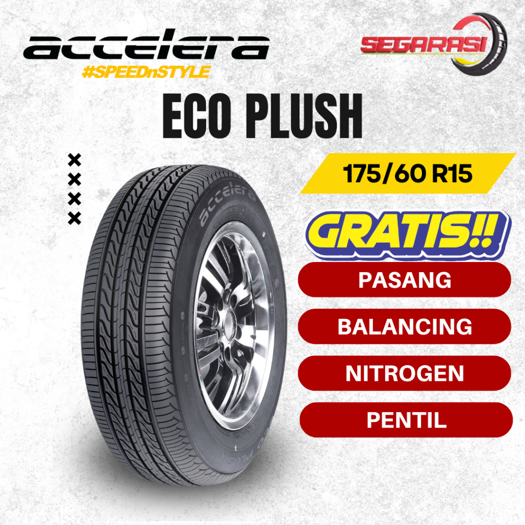 ACCELERA ECO PLUSH 175/60 R15 - BAN MOBIL ACCELERA ECOPLUSH 175 60 R15
