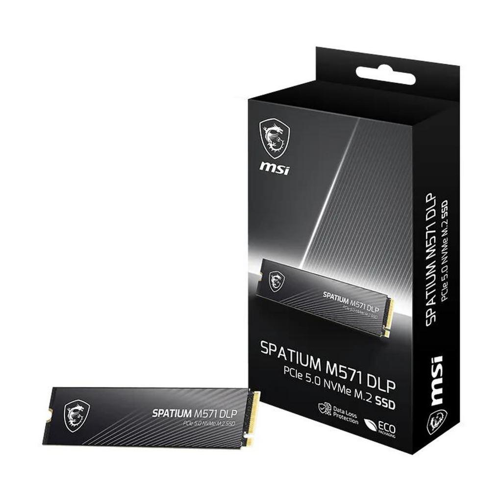 MSI SPATIUM M571 DLP 2TB NVMe M.2 PCIe 5.0 SSD