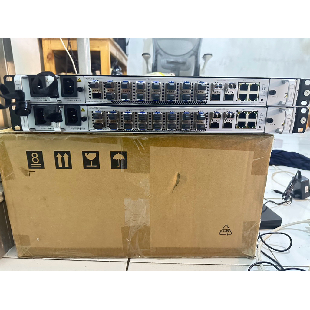 OLT GPON HUAWEI 16 PORT + SFP