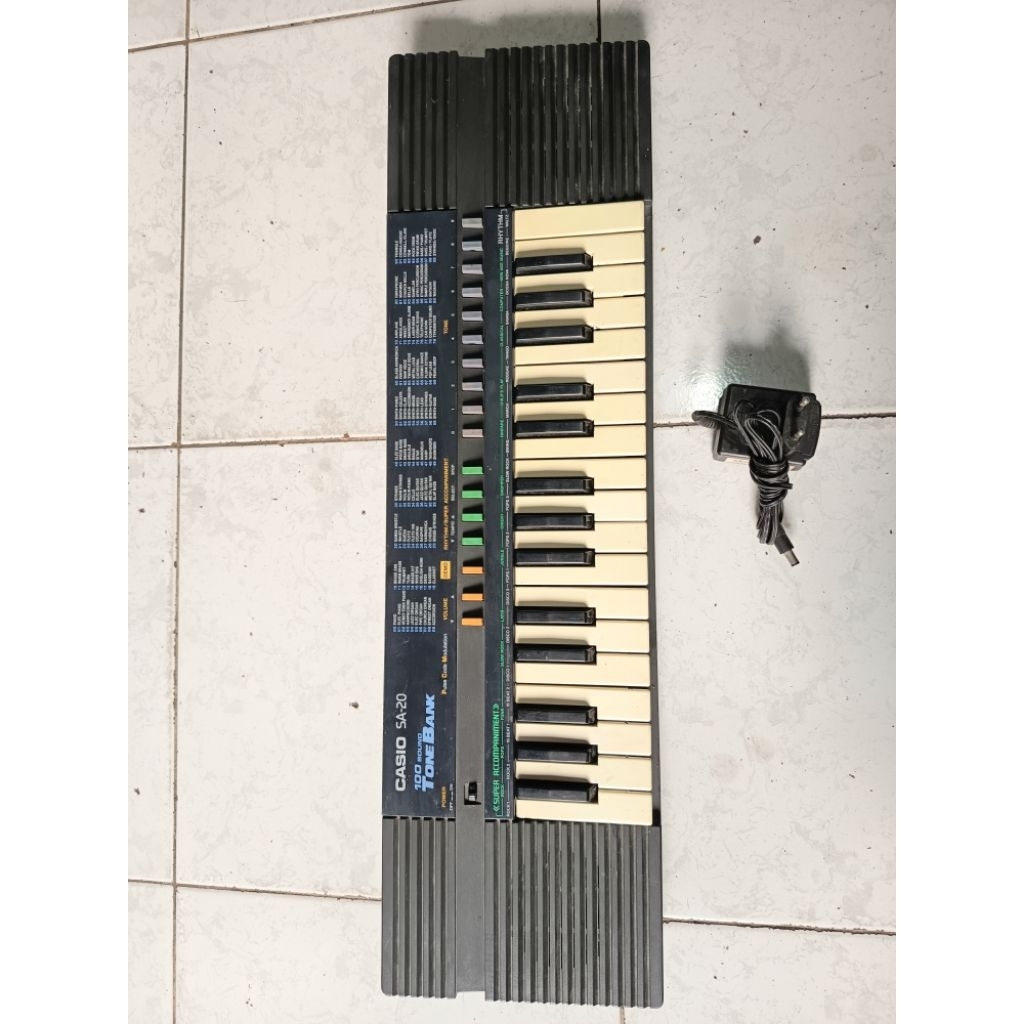 keyboard piano casio sa20,normal second