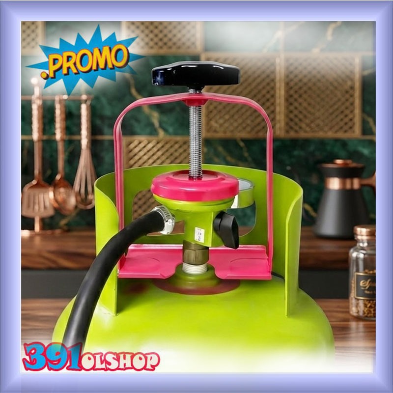 Pengaman Tabung Gas 3 kg Pink - Kunci Regulator Kuat dan Kokoh Anti Goyang