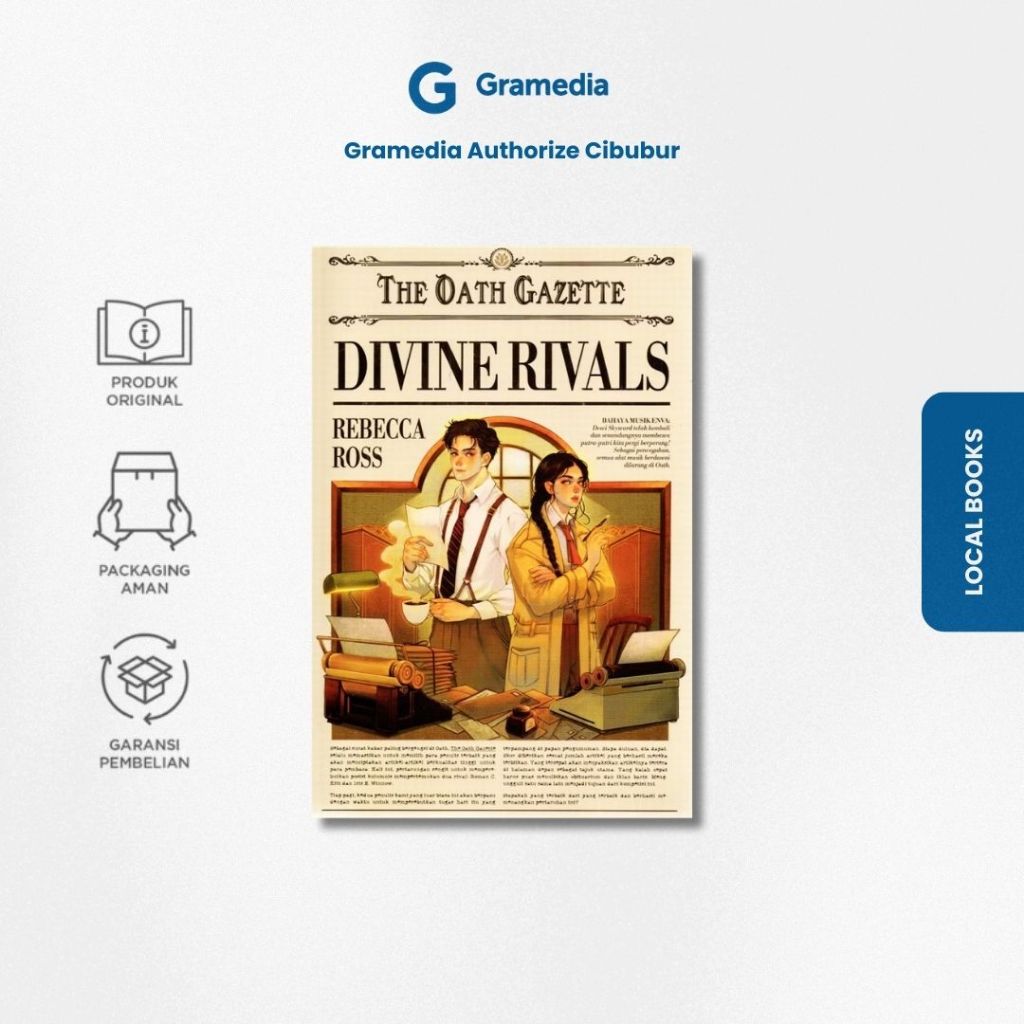 Gramedia Cibubur - Divine Rivals (Rebecca Ross)