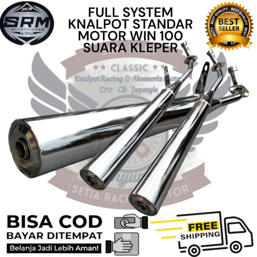 Knalpot Win 100 Kenalpot Honda WIN suara kleper