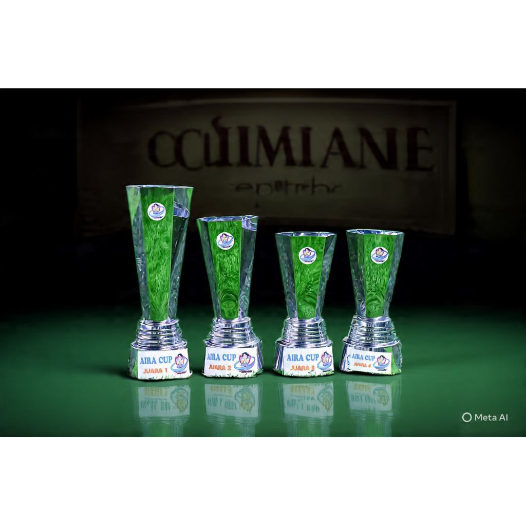 Piala castem piala 1set 1234/piala setenlis/trophy costum setenlis