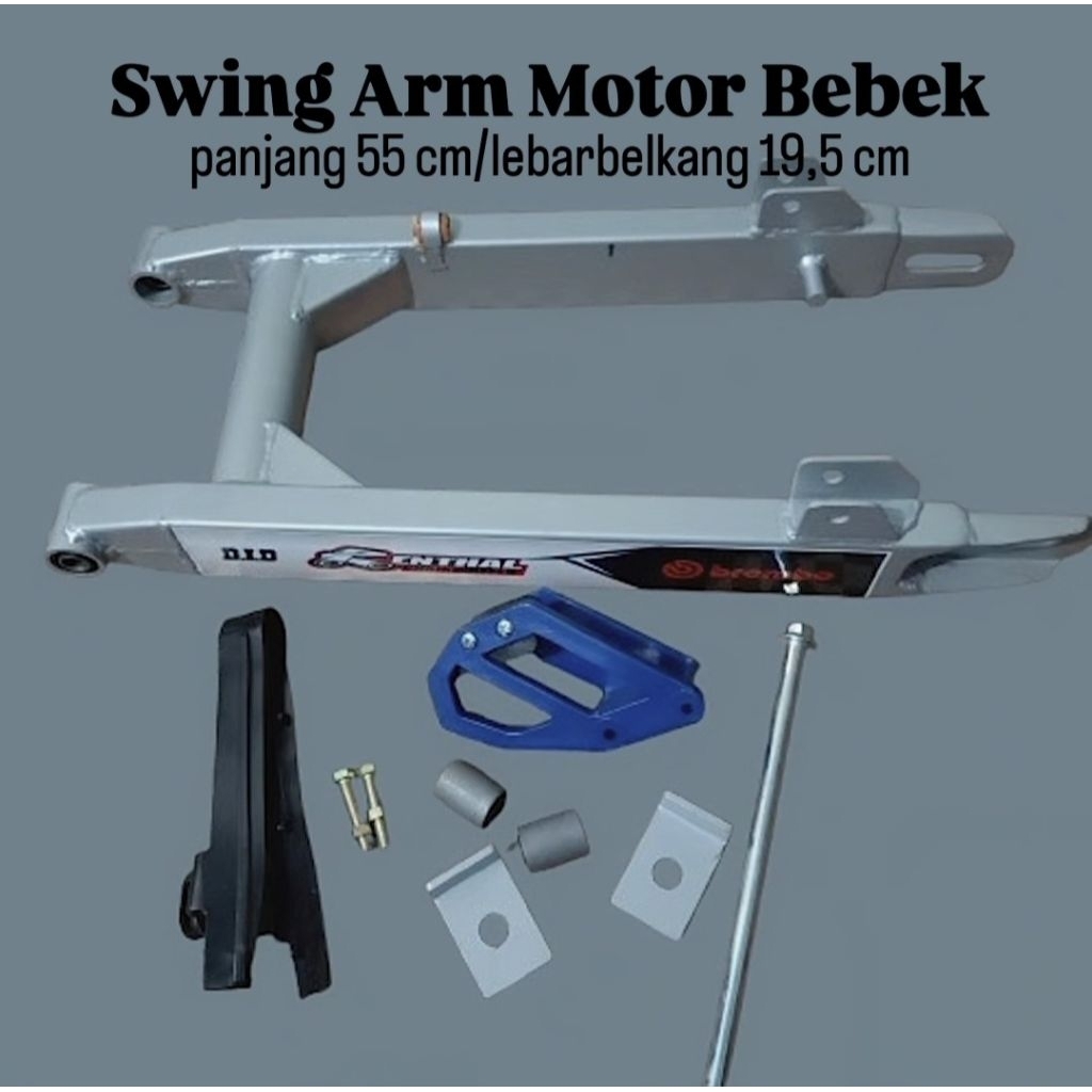 Arm Swing Arm lengan ayun bebek Trail GTX replika GASTRAK PNP Blade Revo kharisma
