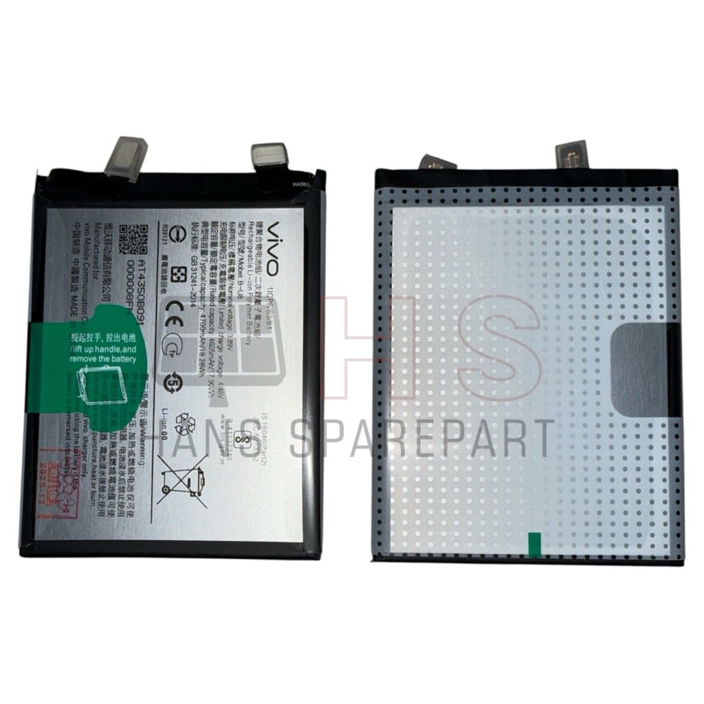 Aluna_Collection4 B-U8 Baterai Vivo T1 Pro 5G - Original