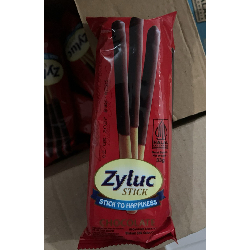Zyluc Biskuit Stick Cokelat - Manis, Renyah, dan Nikma