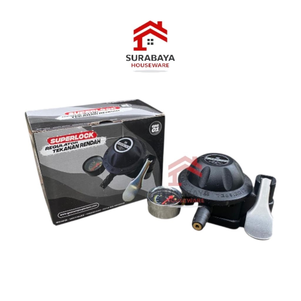 REGULATOR GAS LPG / REGULATOR SUPERLOCK GASCOMP GRS-01
