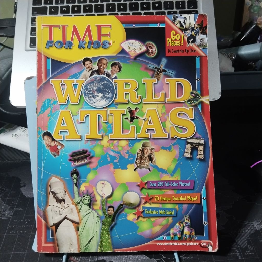 Buku anak Time for Kids WORLD ATLAS