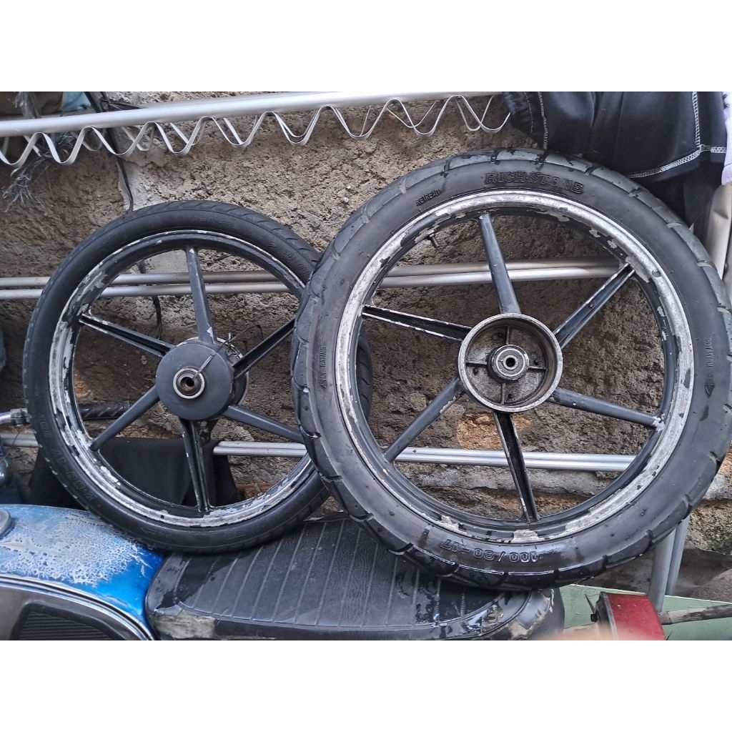 Velg honda legenda aztrea bulus astrea supra grand racing palang kelengkapan seperti difoto layak pa