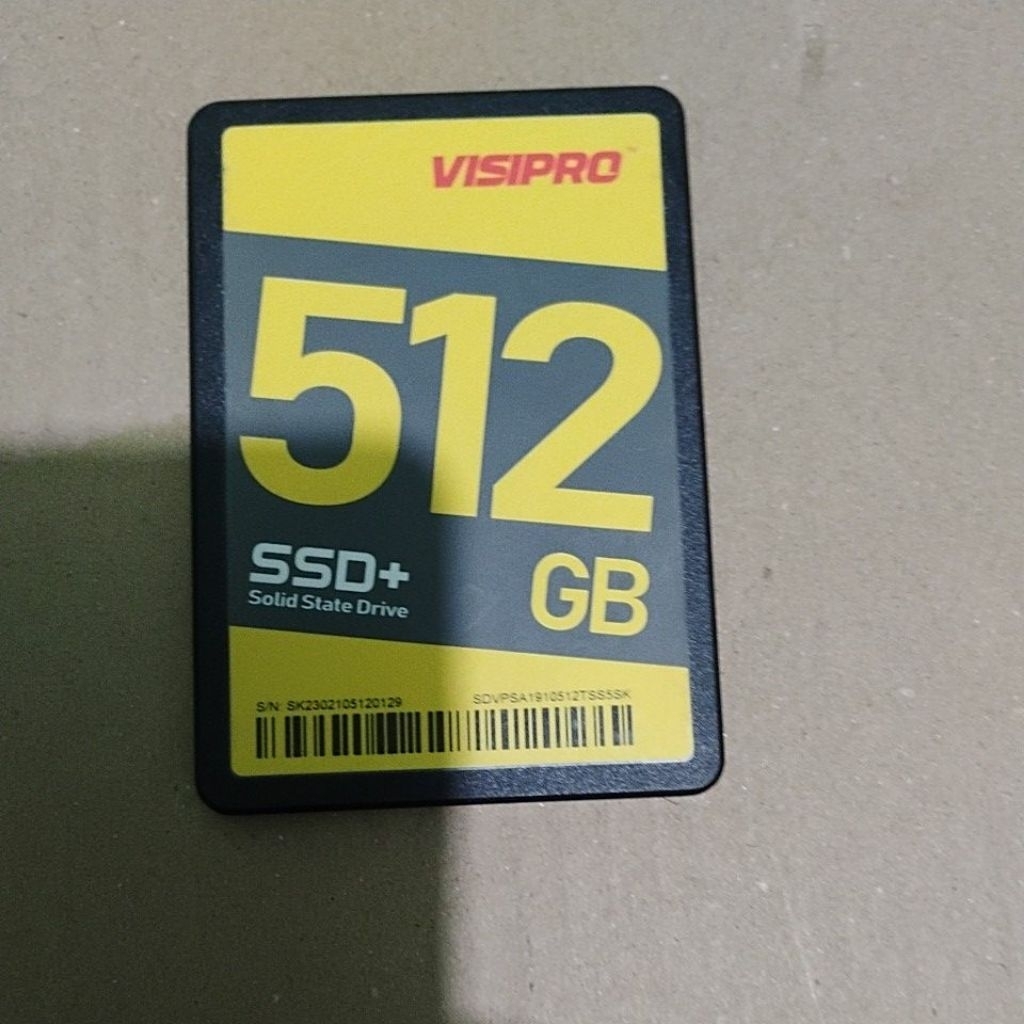 SSD SATA 512GB RUSAK