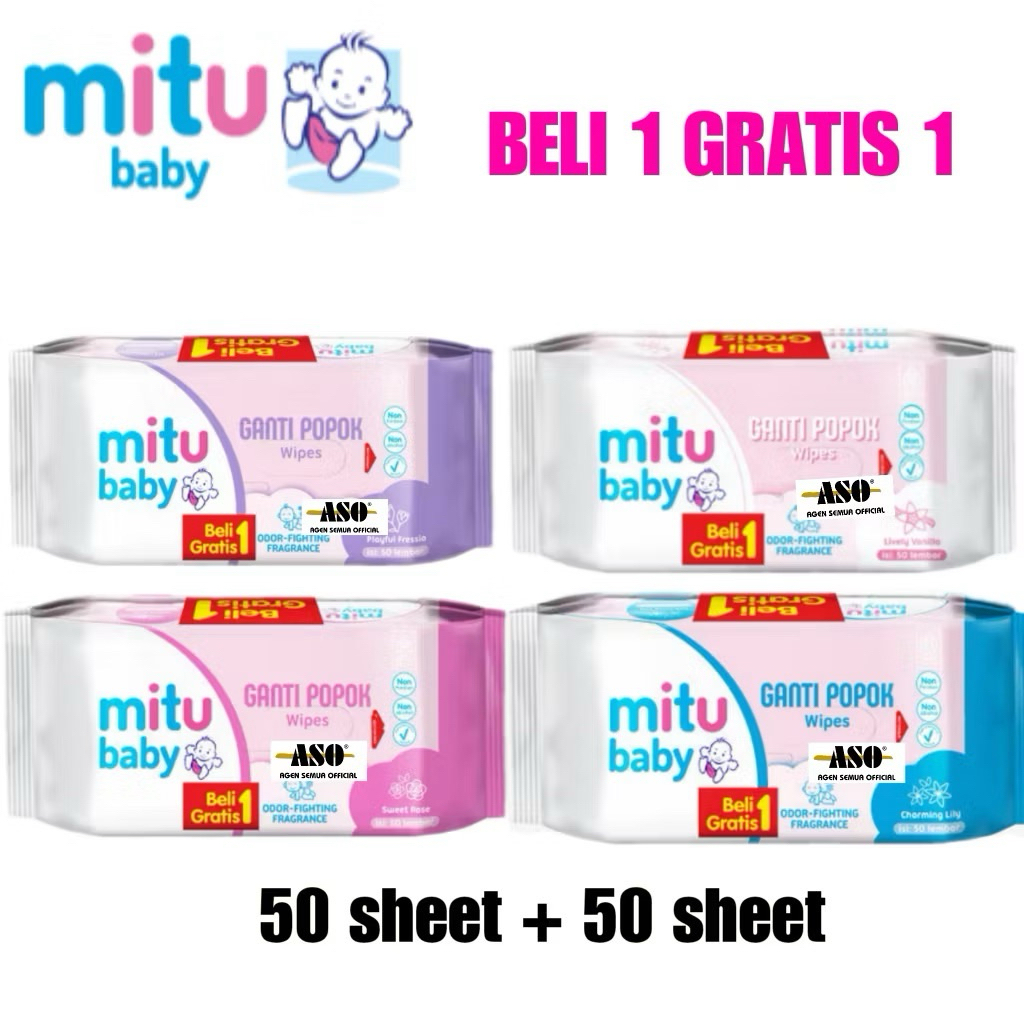 Mitu Baby Tissue Basah Buy 1 Get 1