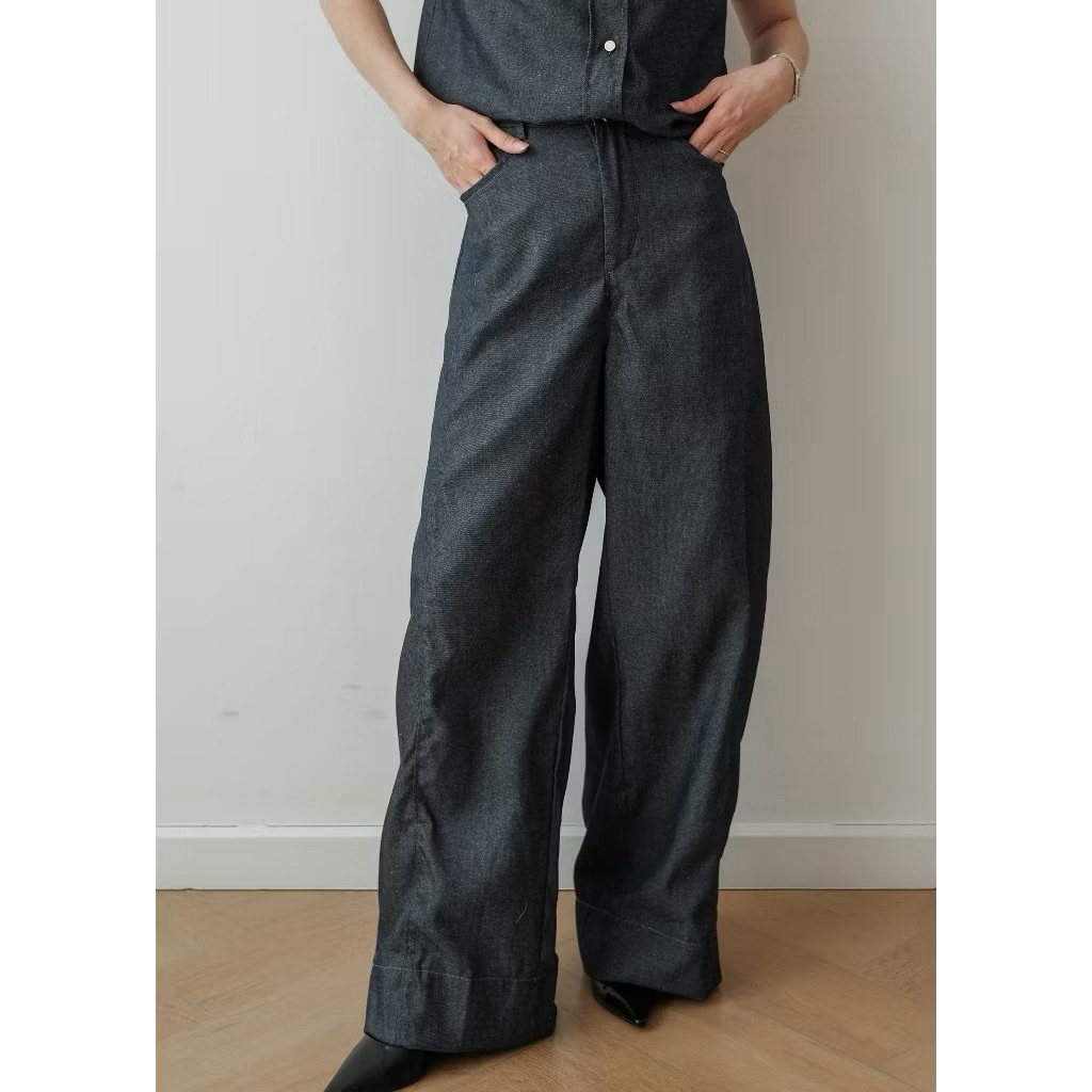 Preloved  POTTIE - Billie Barrel Pants - Highwaist Pants / Celana Barrel Wanita