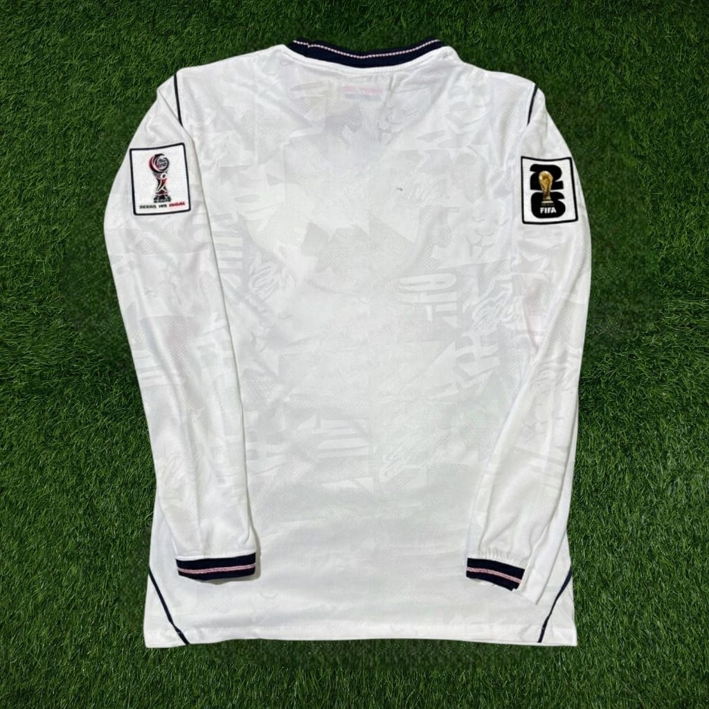 JERSEY BOLA PLAYER ISSUE LONGSLEEVE LS INGGRIS HOME FULL PATCH PIALA DUNIA 2026 TOP QUALITY