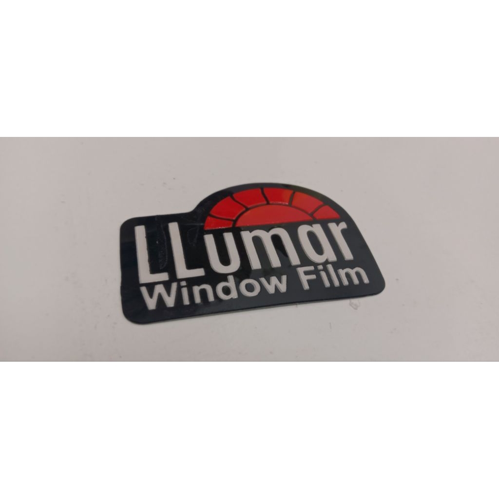 .LLumar Setiker Emblem LLumar Embos Kaca Film Mobil Satu Set 2 pics.