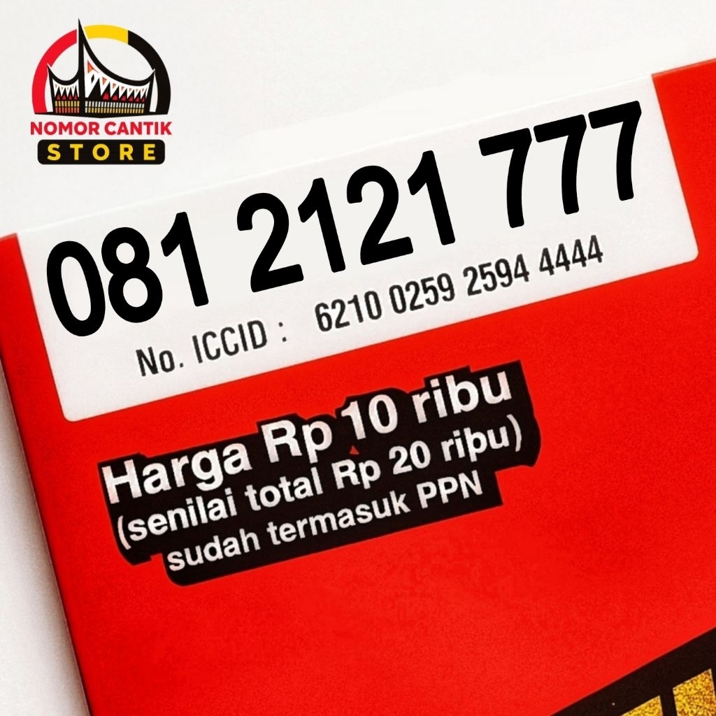 NOMOR CANTIK TELKOMSEL 10 DIGIT SIMPATI 777 TRIPLE ANGKA BESAR HOKI KWARTED PANCA HEXA ILUFA ABCD