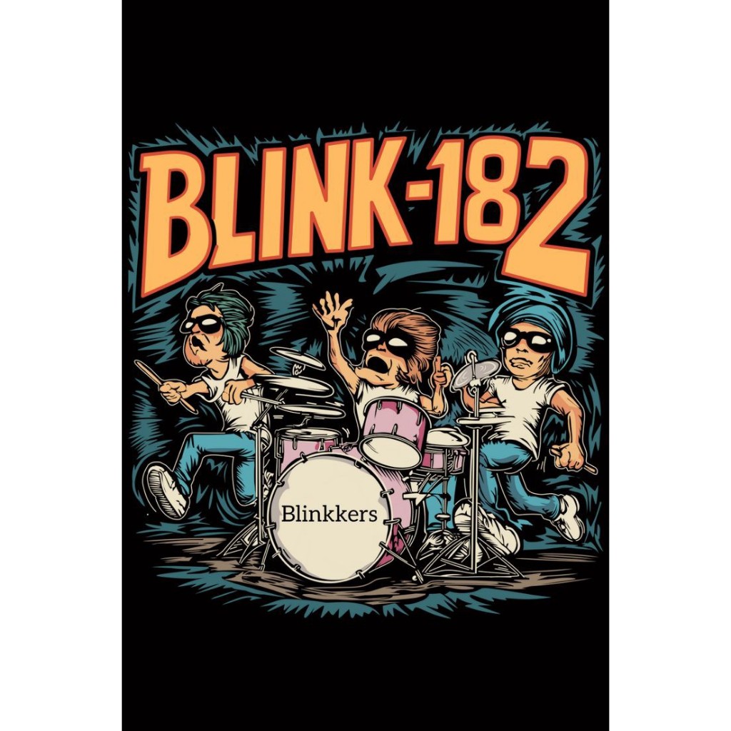 Sablon Baju DTF Sablon Kaos Print DTF Tema ROCK METAL TRASH V1