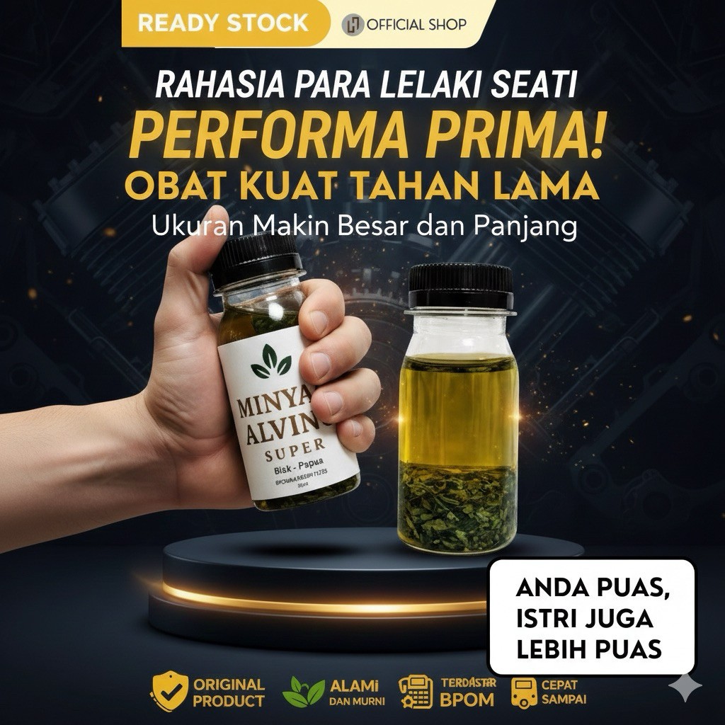 ALVINO MINYAK PIJAT DAUN TIGA JARI ALVINO KHAS PAPUA / MINYAK PIJAT ALVINO / MINYAK TERAPI 15 HARI