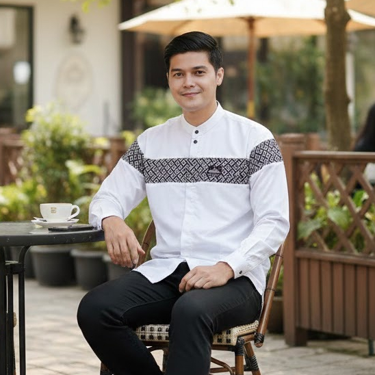 Koko pria lengan panjang / Baju Koko sultan / kemeja koko TERBARU 2022