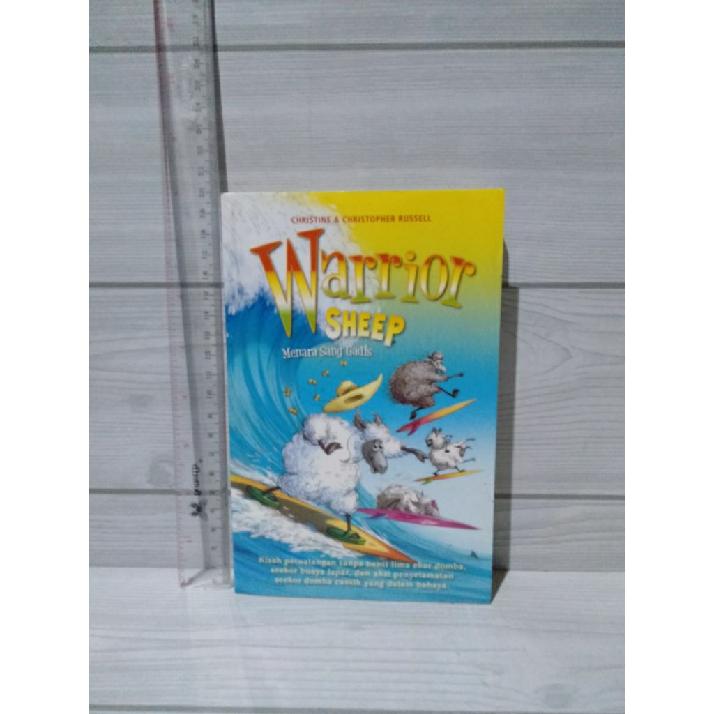 NOVEL ORIGINAL Warrior Sheep By Christine & Christopher Russell