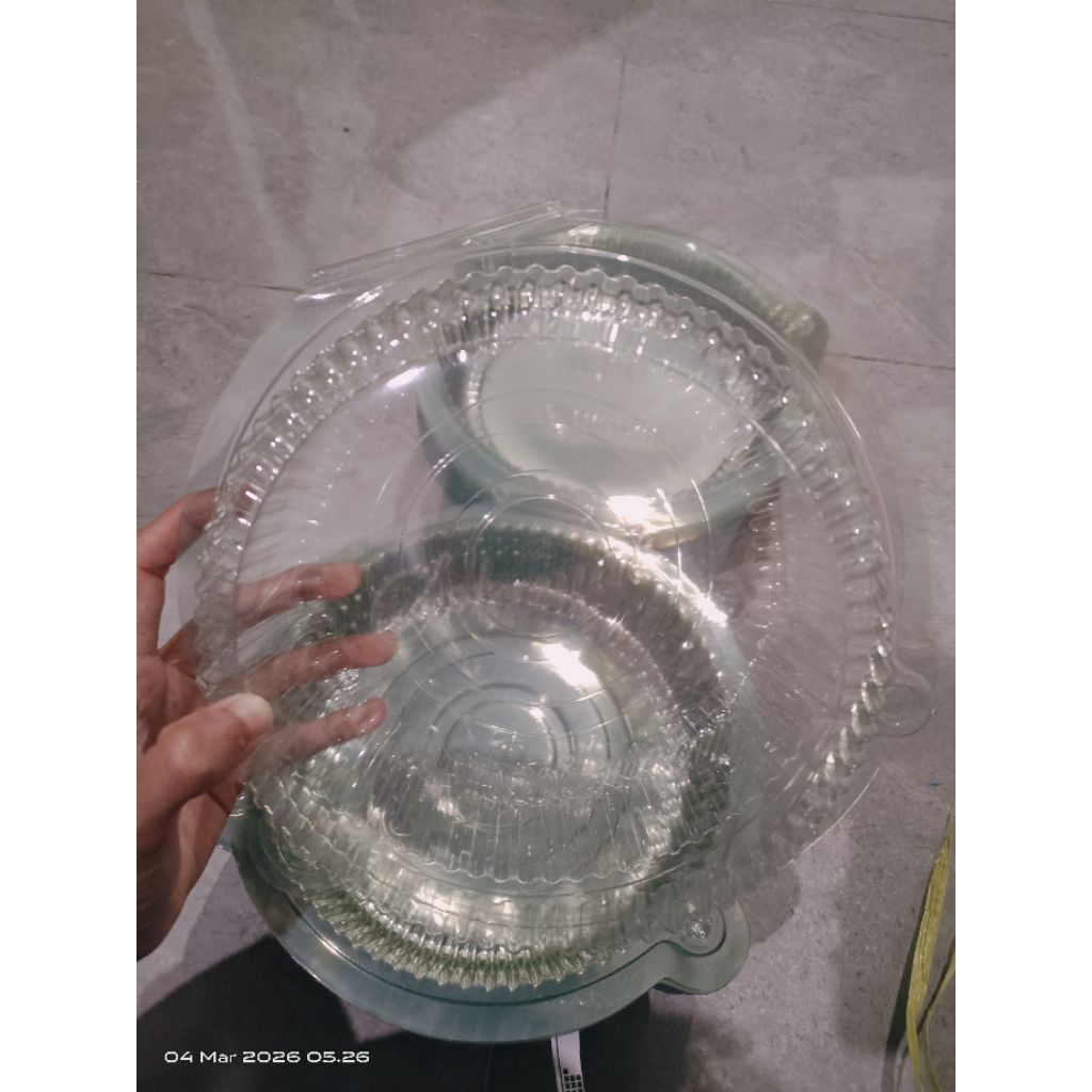 Mika Bolu Bulat 18 cm/Mika Bolu Sifon 18 cm/Mika Kue Bulat 18 cm