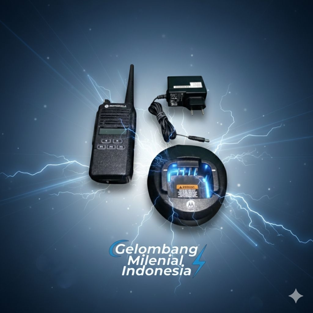 HT MOTOROLA CP1300 VHF BEKAS