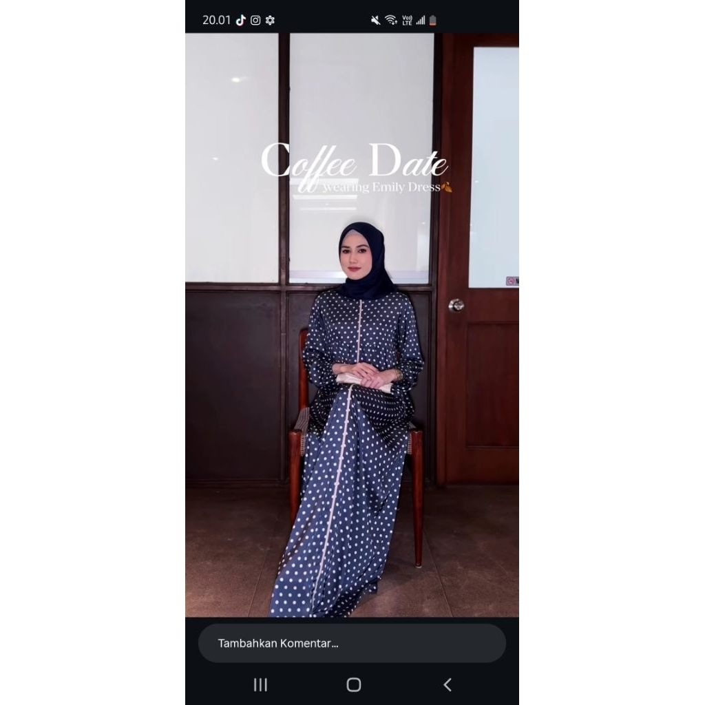 emily dress New n ori kaleela.id/ SALE GRADE_B