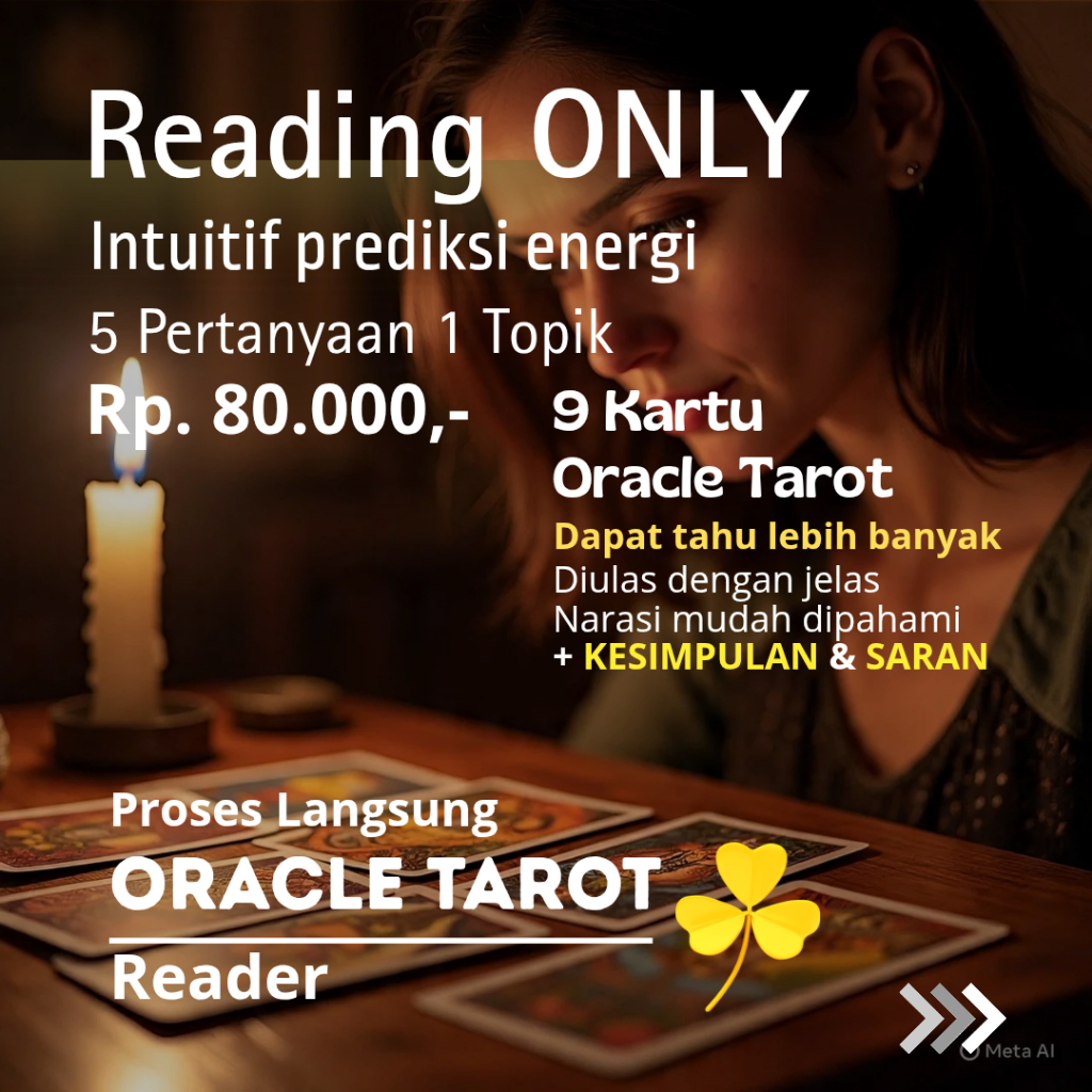Baca Kartu: Oracle TAROT 9 Kartu