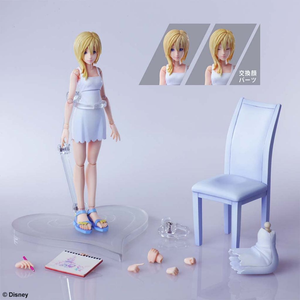[PRE-ORDER] RARE Bring Arts Action Figure Naminé Kingdom Hearts III