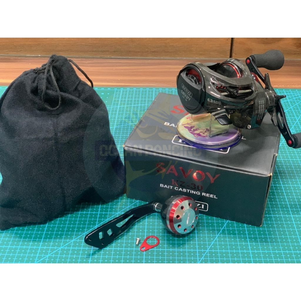 REEL BAITCASTING KENZI SAVOY KZ-30 with XTRA HANDLE