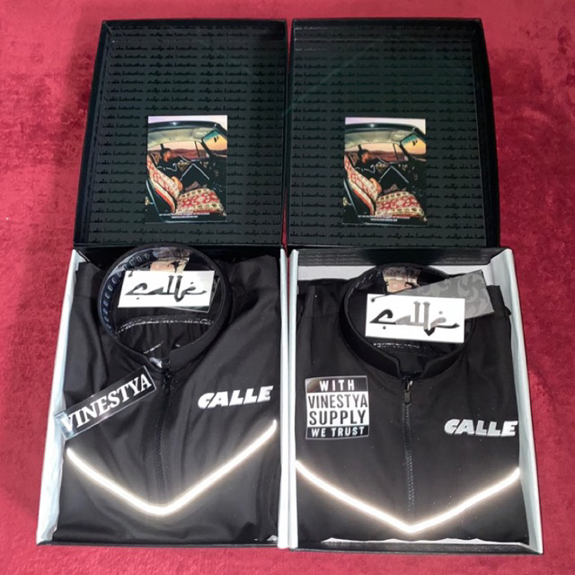 [CALLE DE LARACHE] Gamis Jubah CALLE V3 BLACK