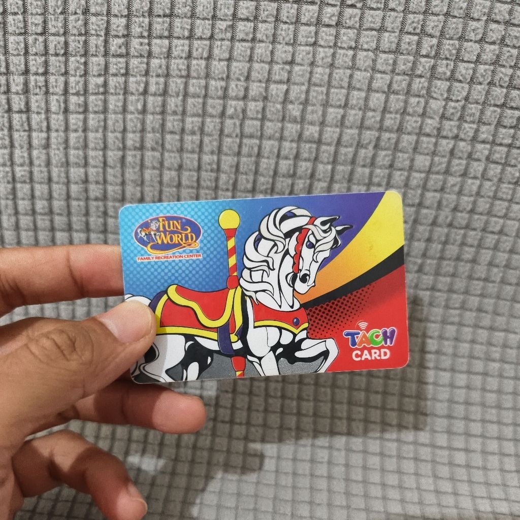 Kartu fun world funworld isi 15.000 tiket