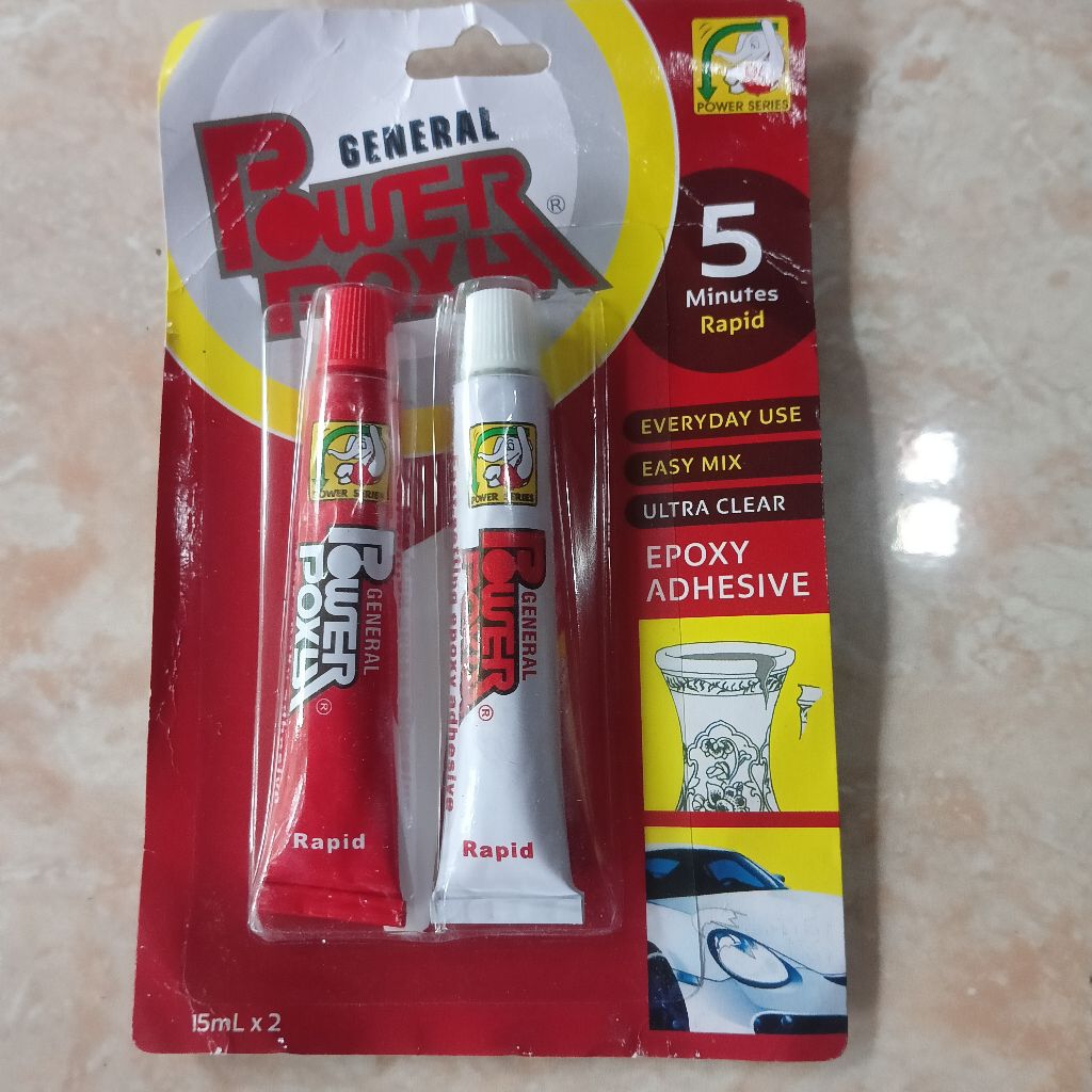 Lem Spool Speaker Cepat Kering power Poxy 5 Menit