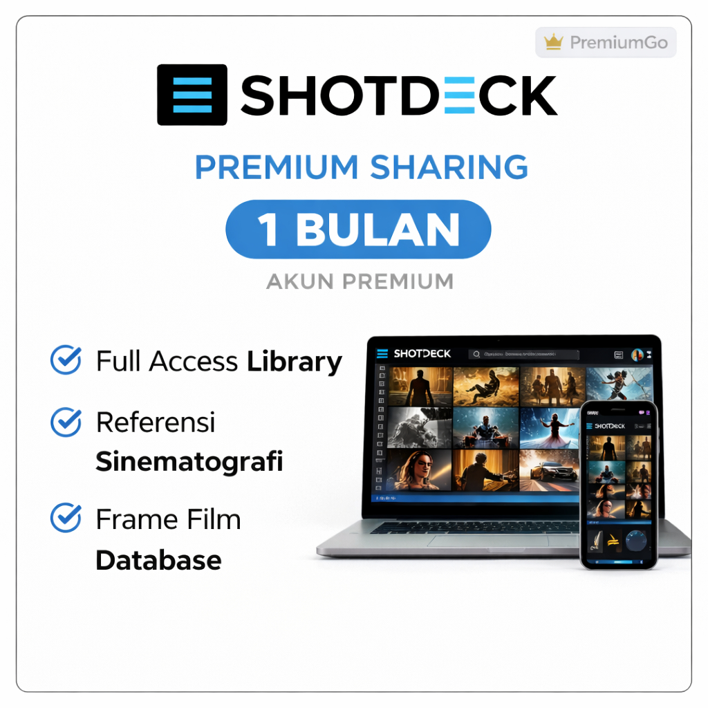 [24/7] ShotDeck Premium Sharing | Akun ShotDeck Premium 1 Bulan | Referensi Shot Film | Database Fra