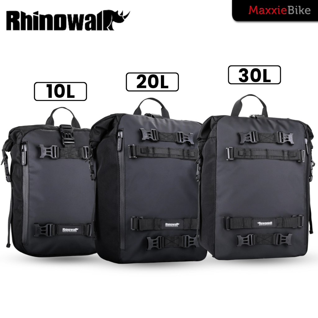 Rhinowalk Tas Sepeda Motor Multifungsi MT21610/20/30 Motorcycle Pannier Travel Bag 10L 20L 30L
