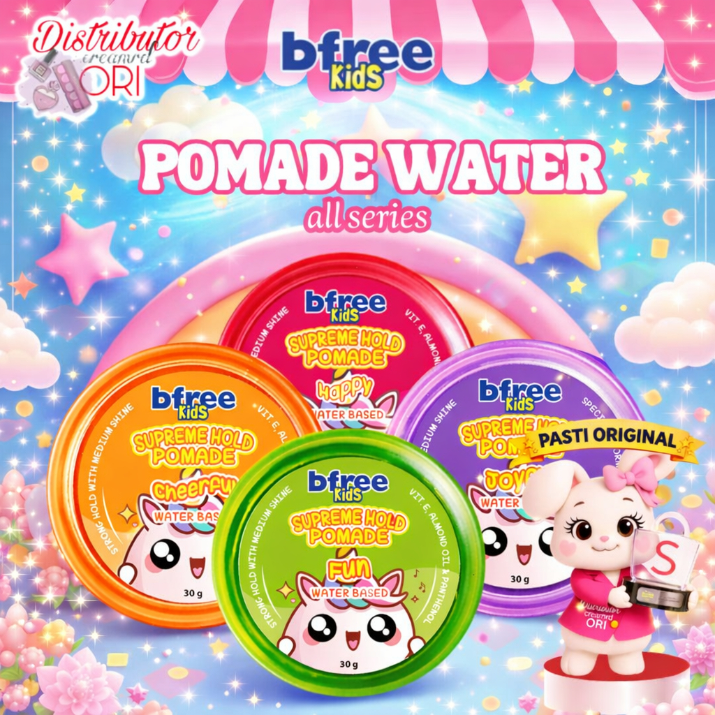 BFREE Pomade Supreme Hold Pomade Water Based | BPOM
