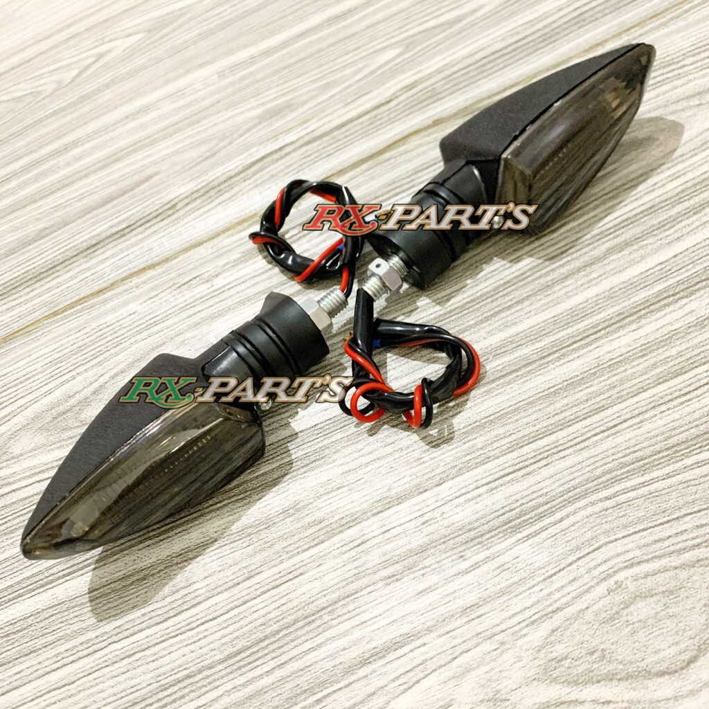 LAMPU SEIN SEN LED SATU PASANG RX KING NEW - VIXION NEW - AEROX ( VARIAN WARNA LED 4 WARNA PILIHAN )