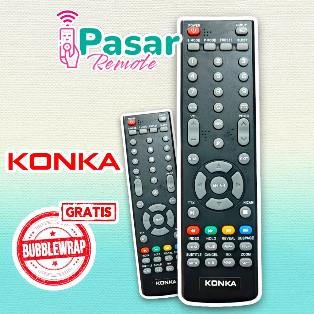 REMOTE TV KONKA LED LCD