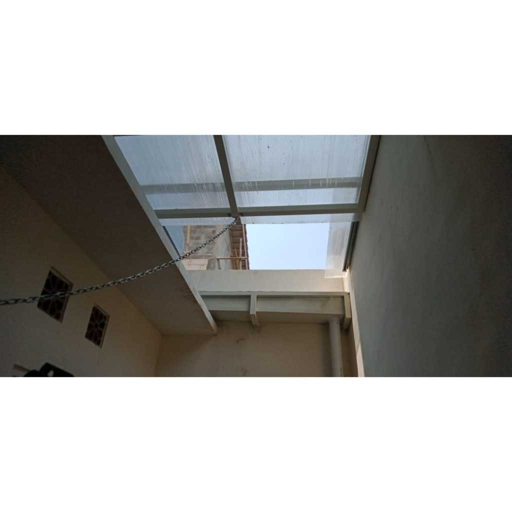 Kanopi Geser Atap Skylight Manual