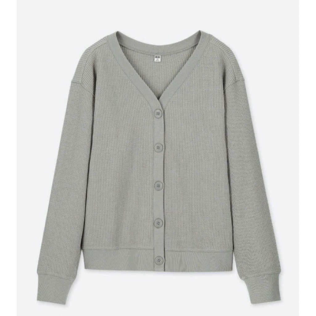 Uniqlo Waffle Cardigan