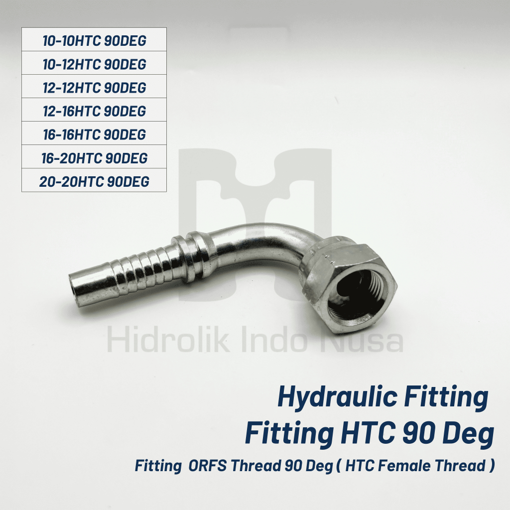 Hydraulic Fitting HTC 90 Deg Female ( Size 5/8" - 1 1/4" ) / Fitting HTC 90 Deg  Carbon Steel / Hidr