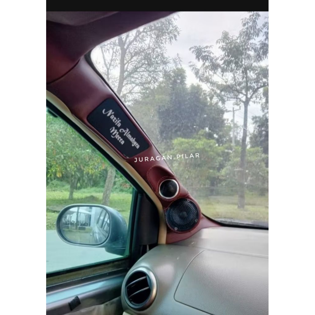 Pilar 3 way Grand Livina Kosongan Atau Fullset Speaker midrange dan tweeter