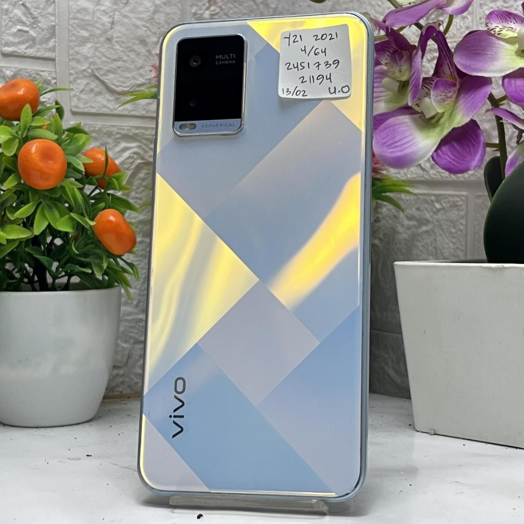 Vivo Y21 2021 4/64GB White Bekas Second Original